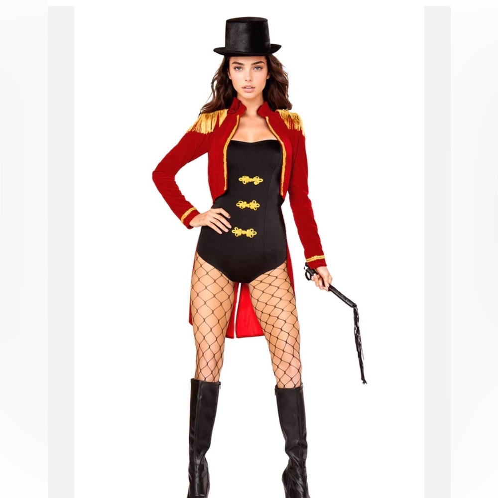 Sassy Ring Leader Adult Costume Lion Tamer Sexy